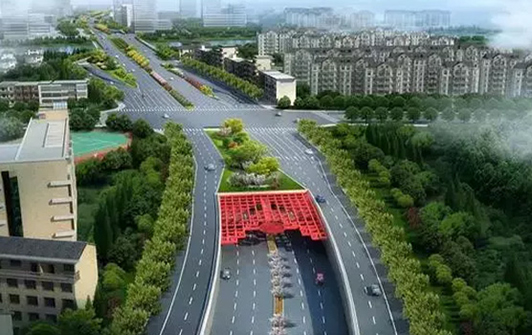 义乌机场路立交化改造工程